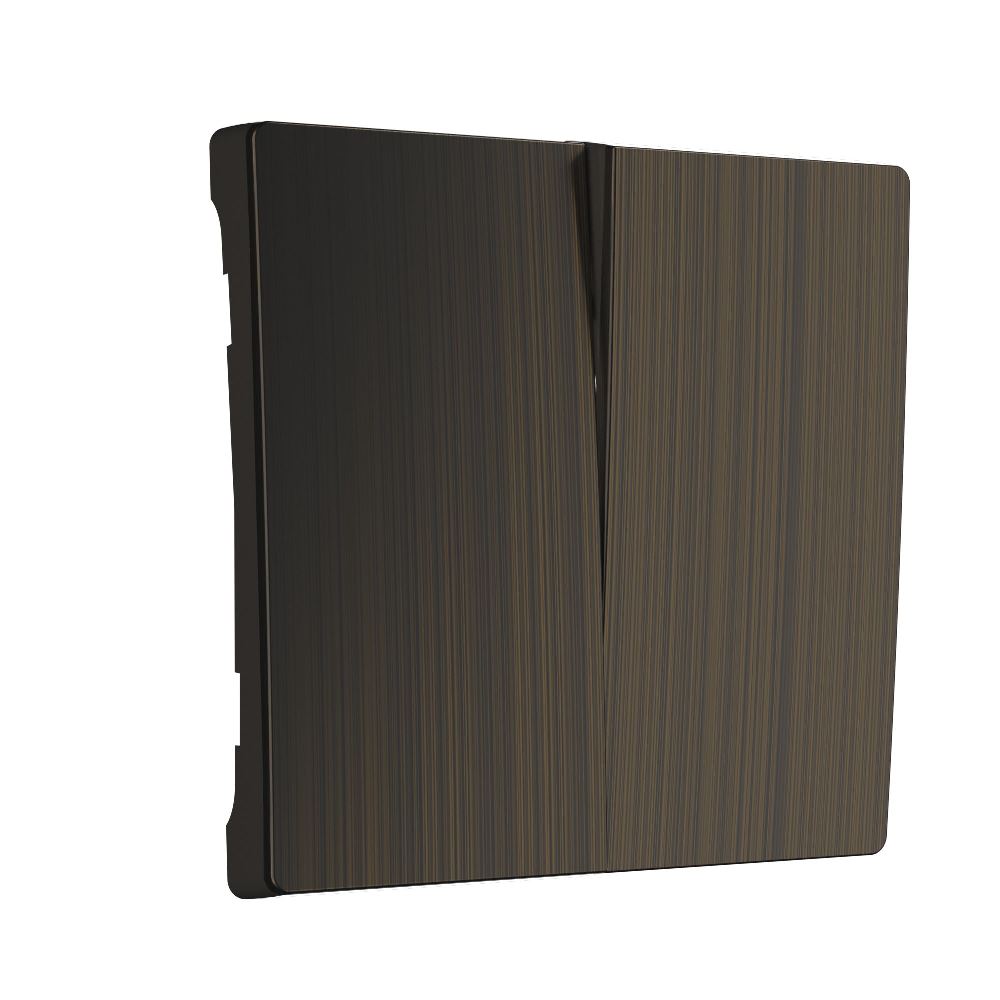 Набор клавиш для выключателя двухклавишного Werkel Бронза W1129012