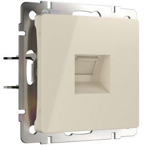 Розетка встраиваемая Ethernet Werkel RJ-45 Слоновая кость W1181003