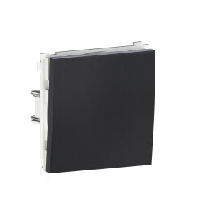 Выключатель одноклавишный встраиваемый Donel R98 Metal Вороненая сталь DA10100-DA296GS