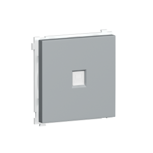 Розетка встраиваемая двойная Ethernet Donel R98 Серый матовый DA16300-DA83940