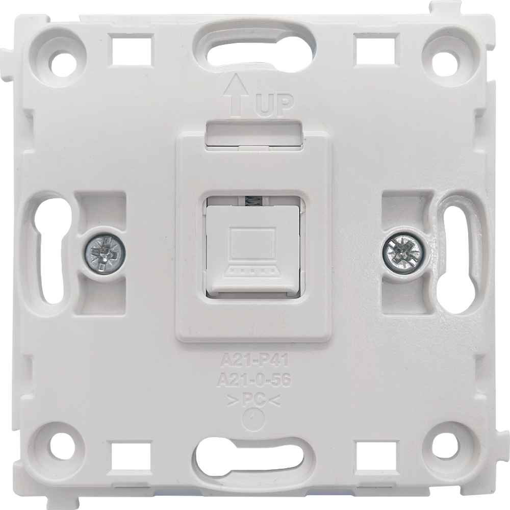 Розетка встраиваемая двойная Ethernet Donel R98 Белый матовый DA16300-DA83933 — изображение 3