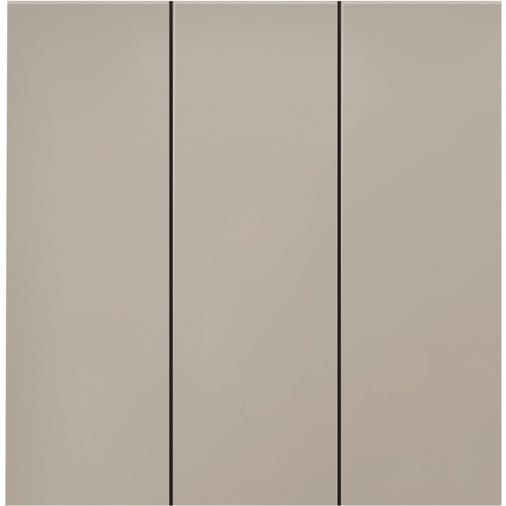 Выключатель трехклавишный встраиваемый Donel R98 звонкового типа Кашемир матовый DA35100-DA29335 — изображение 2