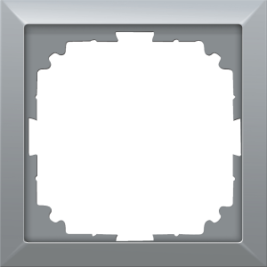 Рамка промежуточная Donel R98 для монтажа устройств Алюминий матовый DA40826