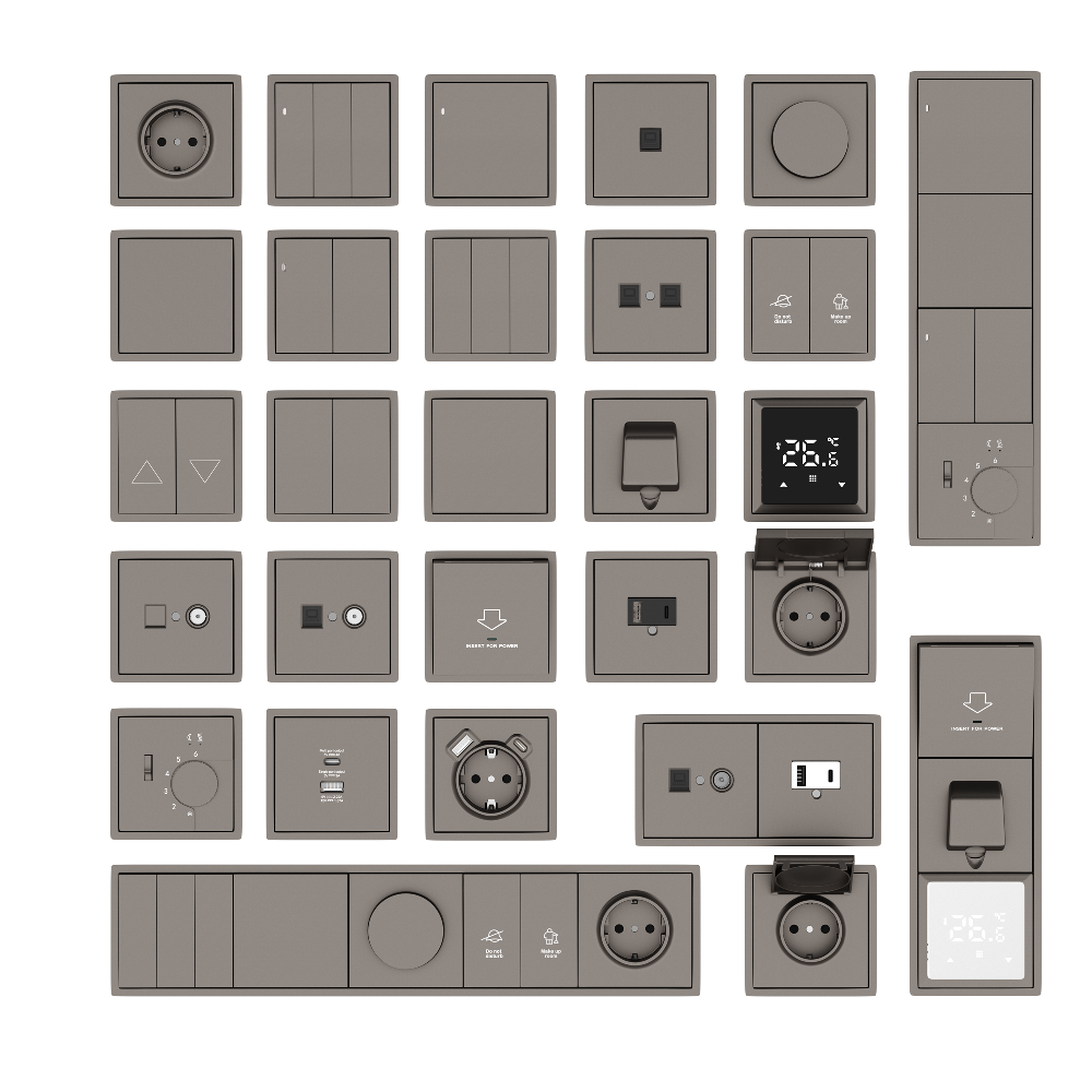 Вывод кабеля Donel R98 Сталь матовая DA87137 — изображение 2