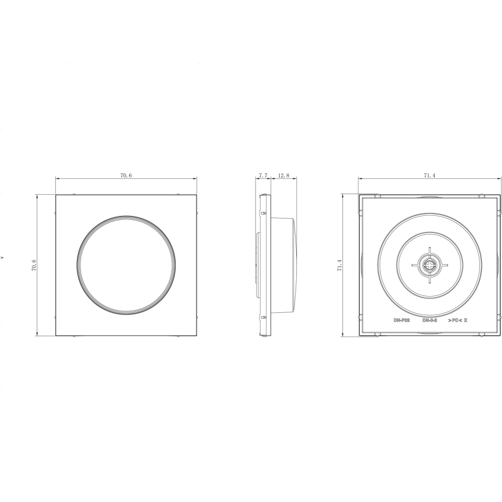 Диммер Donel R98 Triac с доп. входом Белый матовый DDIM300LED-DA65033 — изображение 3