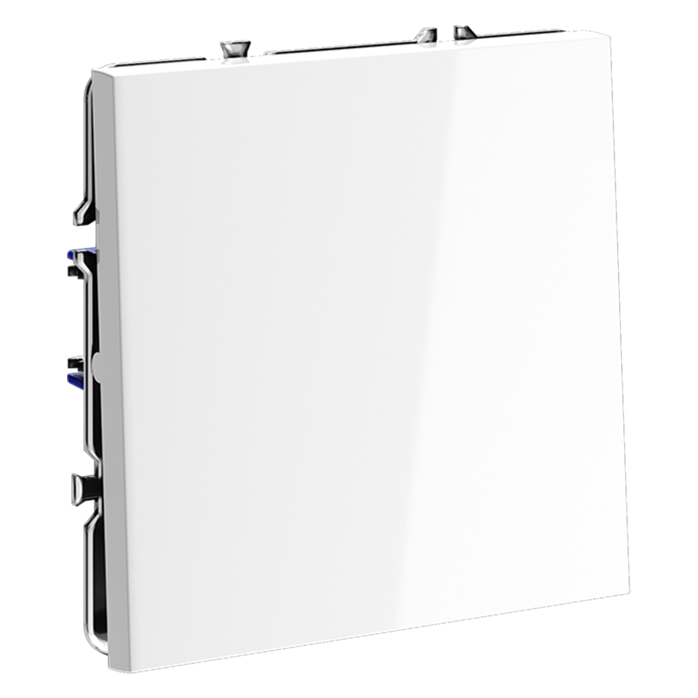 Выключатель одноклавишный встраиваемый Voltum S70 Белый Глянцевый VLS010101 — изображение 2