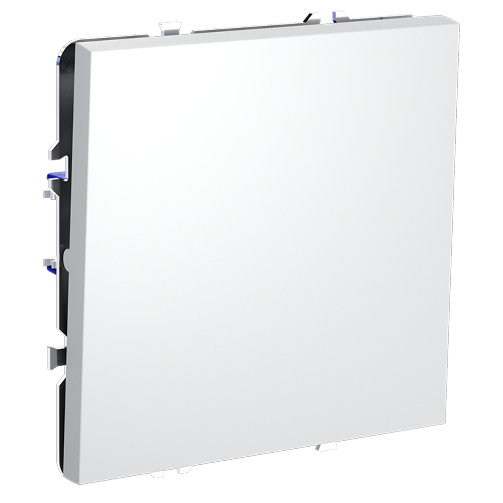 Выключатель одноклавишный встраиваемый перекрестный Voltum S70 Белый матовый VLS010502 — изображение 2