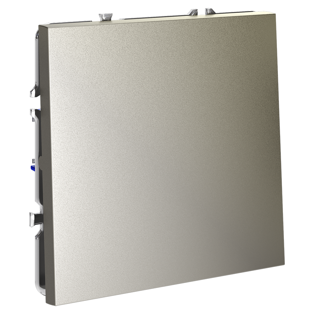 Выключатель одноклавишный встраиваемый перекрестный Voltum S70 Шелк VLS010504 — изображение 2