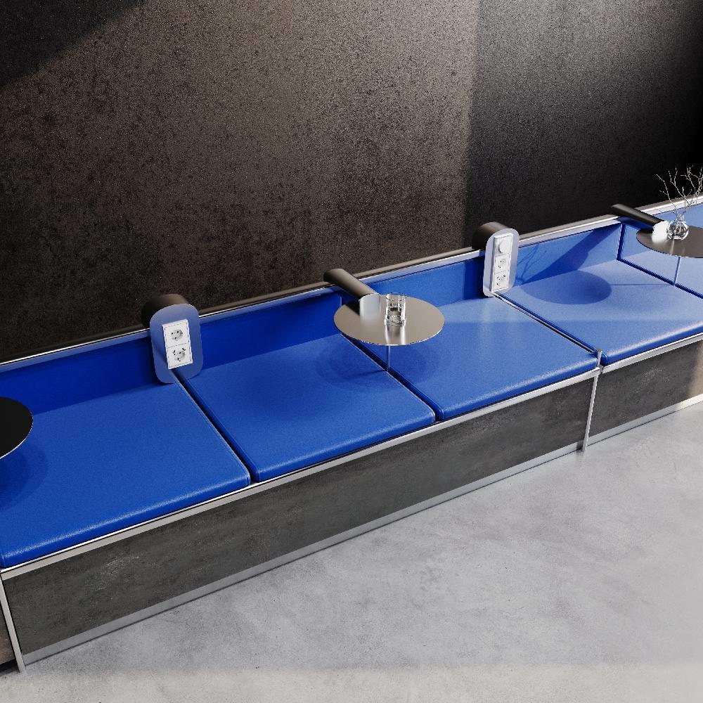 Рамка пластиковая Voltum S70 на 3 поста Белый Глянцевый VLS100301 — изображение 4