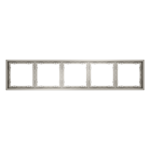 Рамка пластиковая Voltum S70 на 5 постов Кашемир глянцевый VLS100503