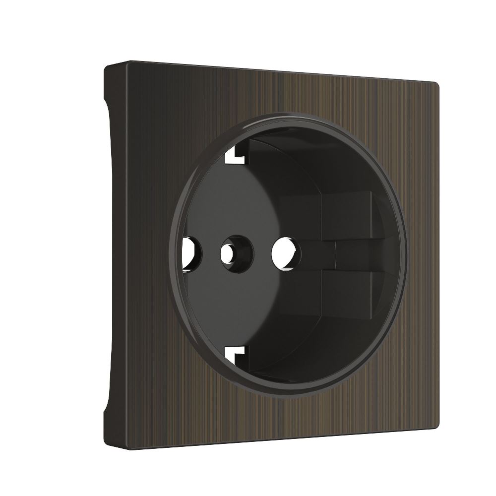 Накладка для розетки Werkel IP 20 Бронзовый W1179012