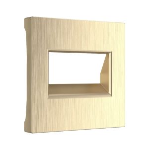 Накладка для двойной розетки Еthernet Werkel RJ-45 Шампань рифленый W1191110