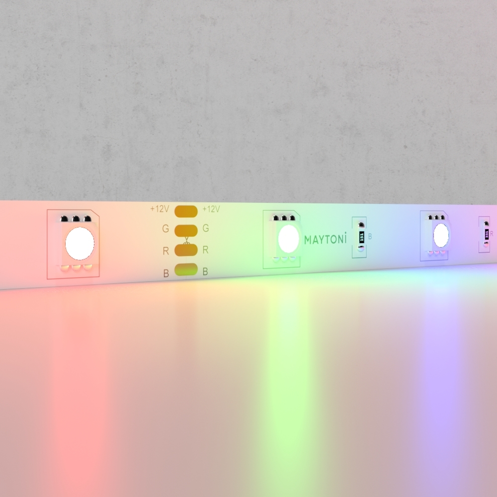 Светодиодная лента Standard Maytoni Led Strip Standard 5 м RGB Белый 10126